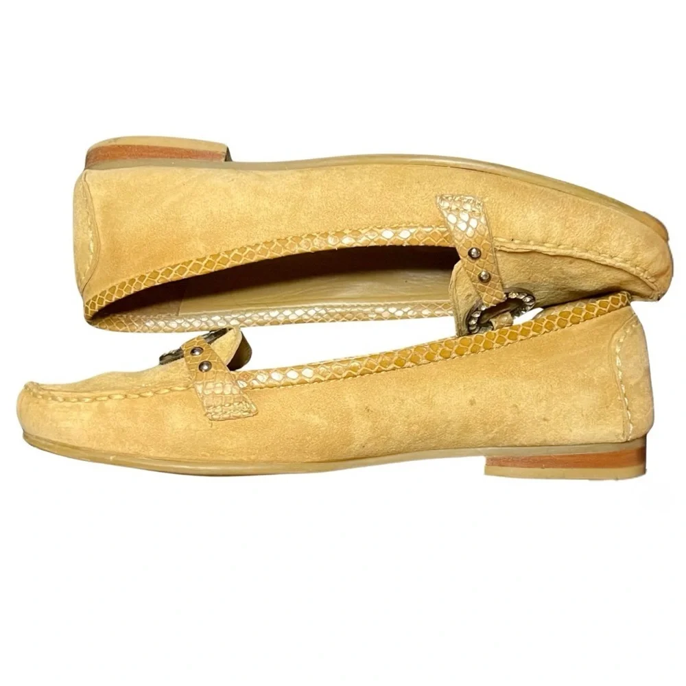 Gianni Bini Casey254 Suede Loafers – Tan – Size 8.5M - Picture 3 of 9